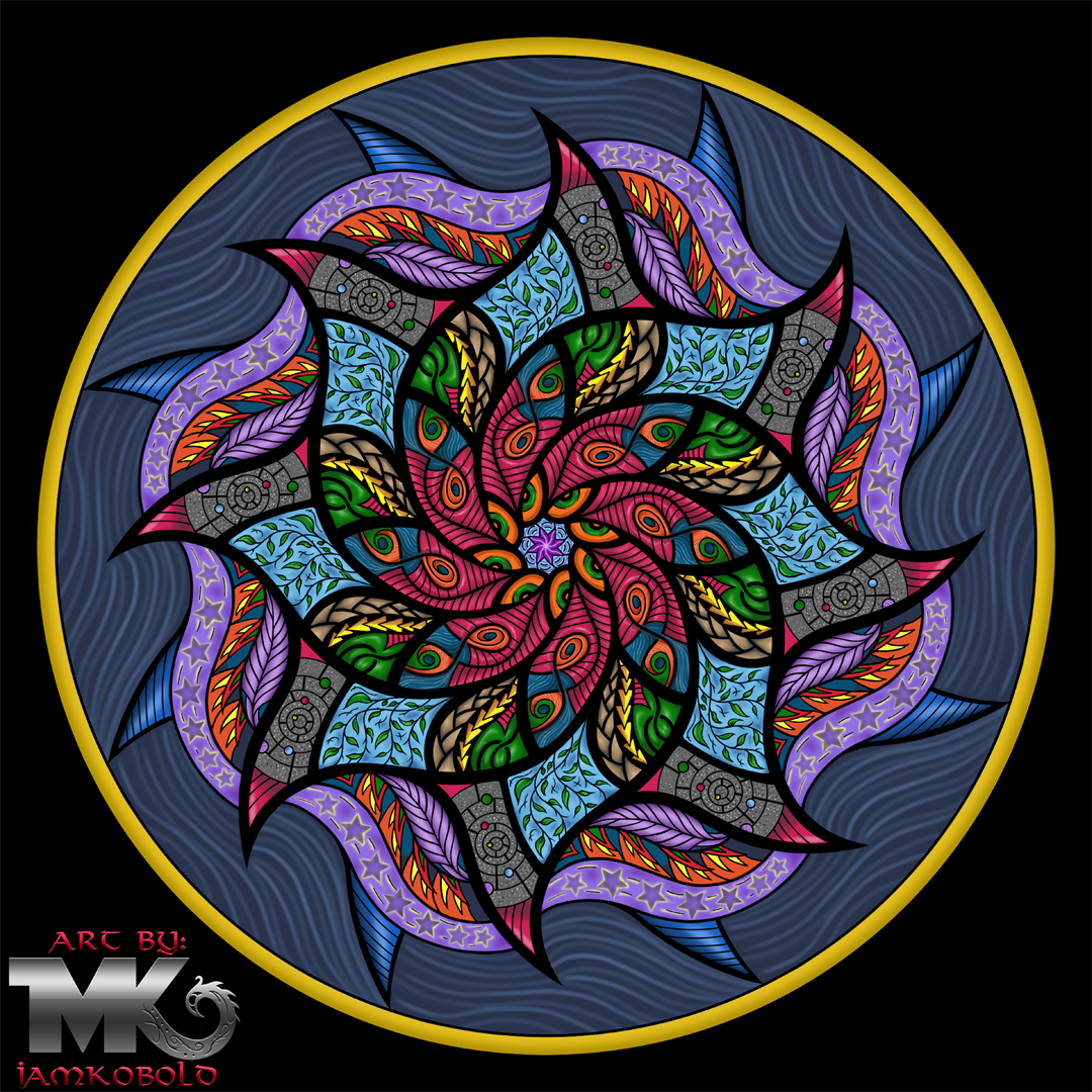 Star of the Witch Mandala - Print