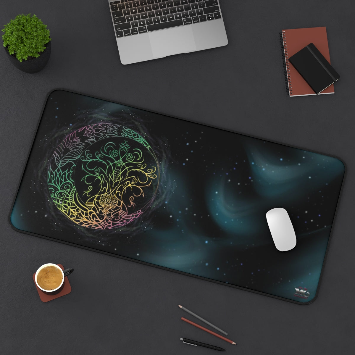 Hang the Moon - Desk Mat