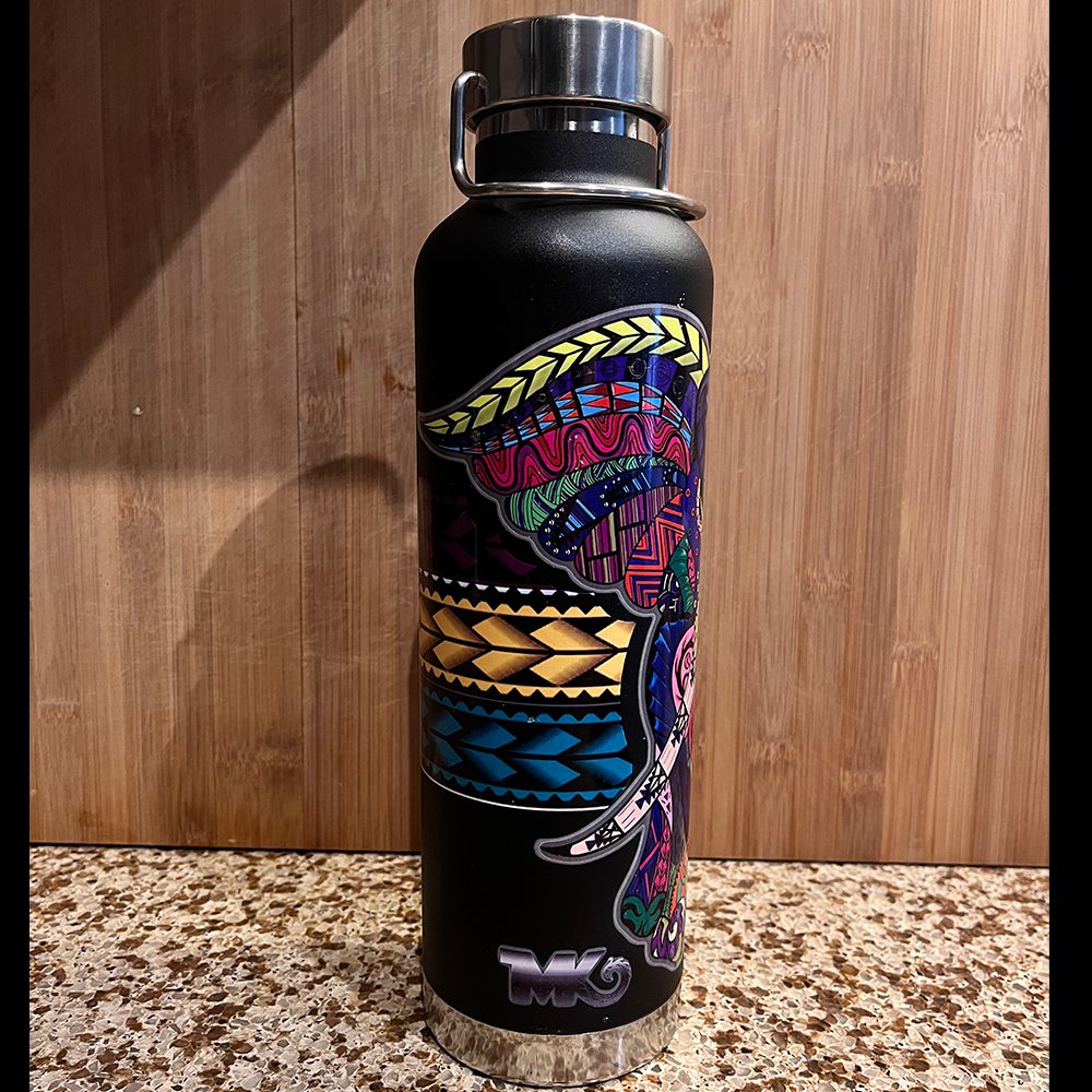 Mashaka - Tribal elephant - Water Bottle