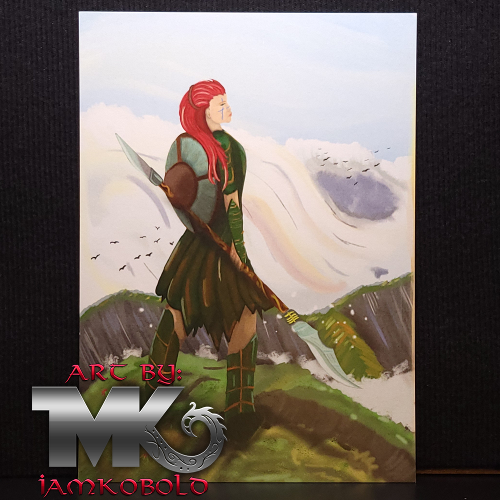 Shield maiden Rayne - Print