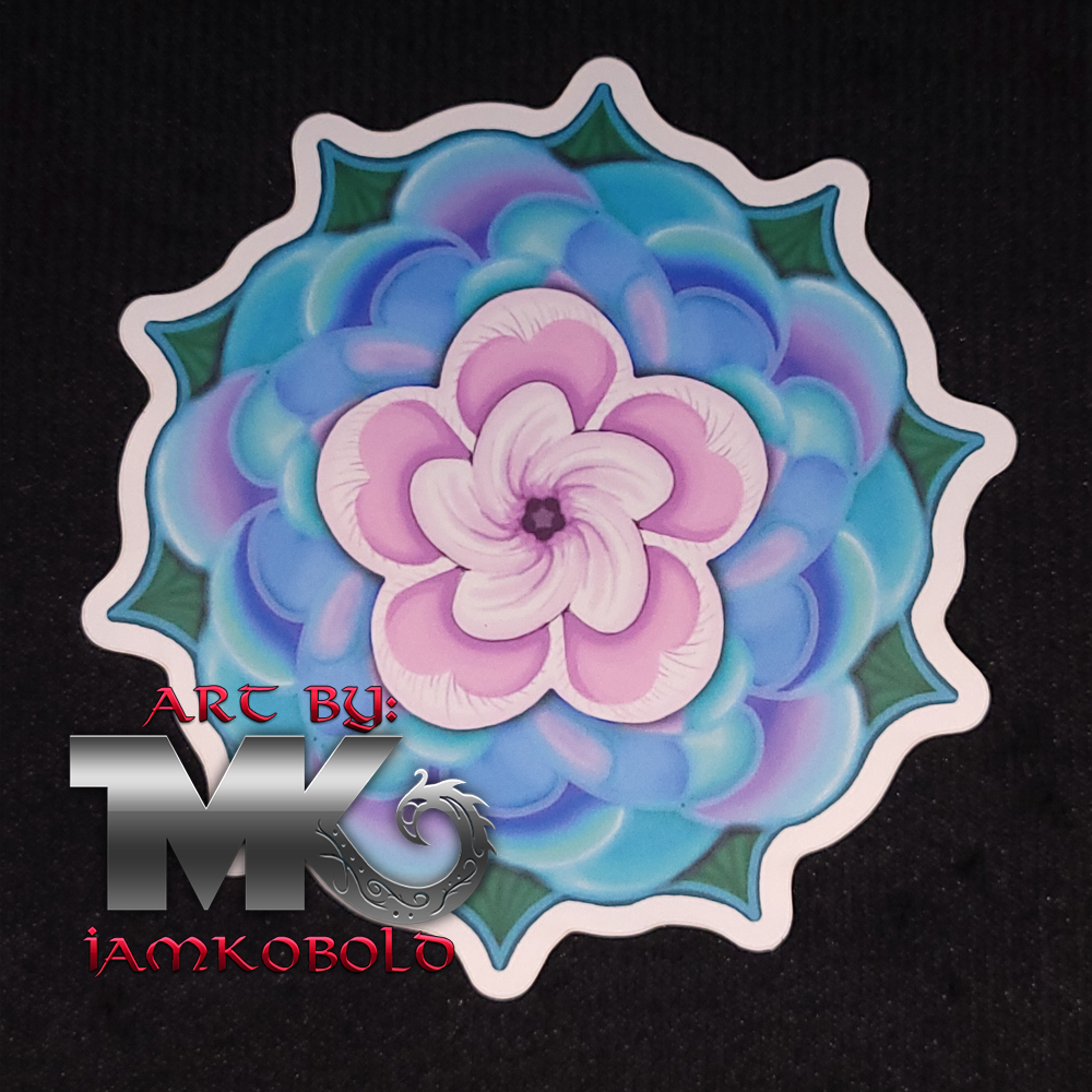 The Winter Lotus - Sticker