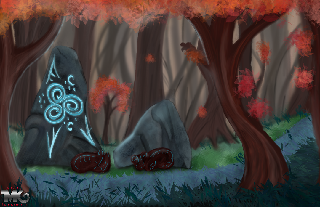 Sleepy Forest - Print