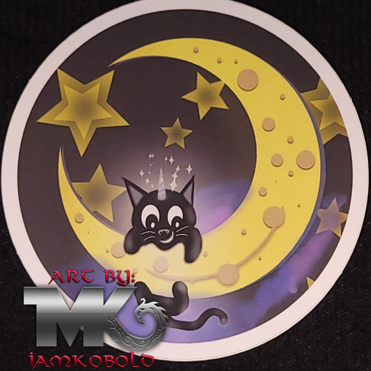 Moon Kitten - Sticker
